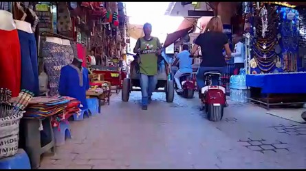 Marrakech en Eco Scooter